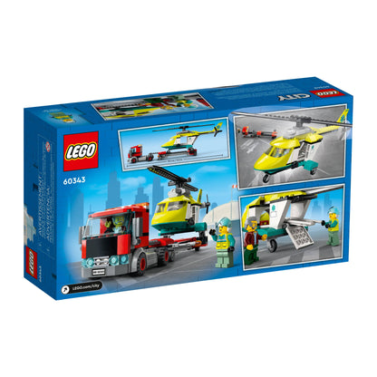 LEGO 60343 City Rescue Helicopter Transport