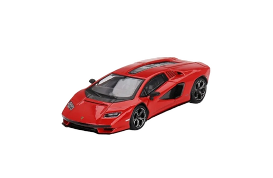 Mini GT Lamborghini Countach LPI 800-4 Rosso Mars 1:64 Model