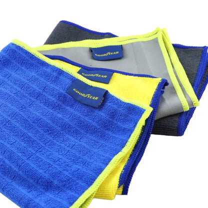 Goodyear 4PC Microfibre Cloth Set