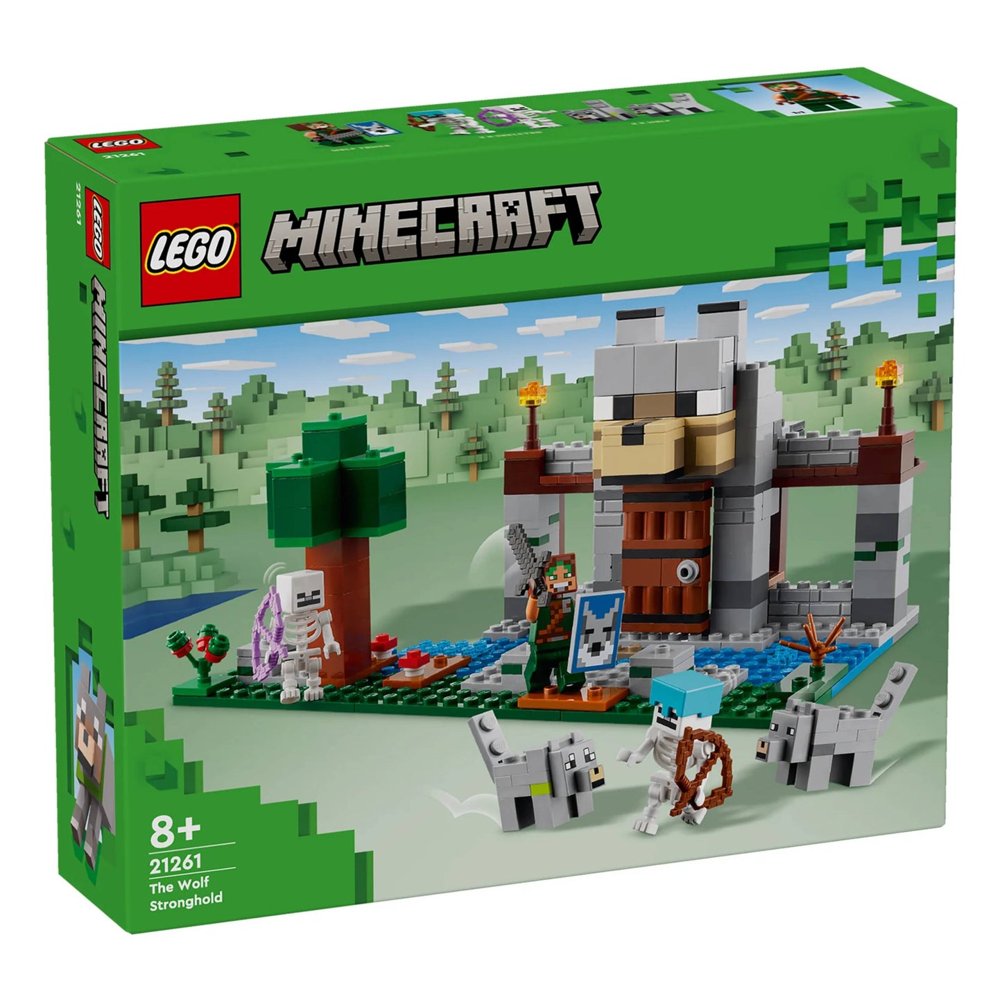 LEGO 21261 Minecraft The Wolf Stronghold