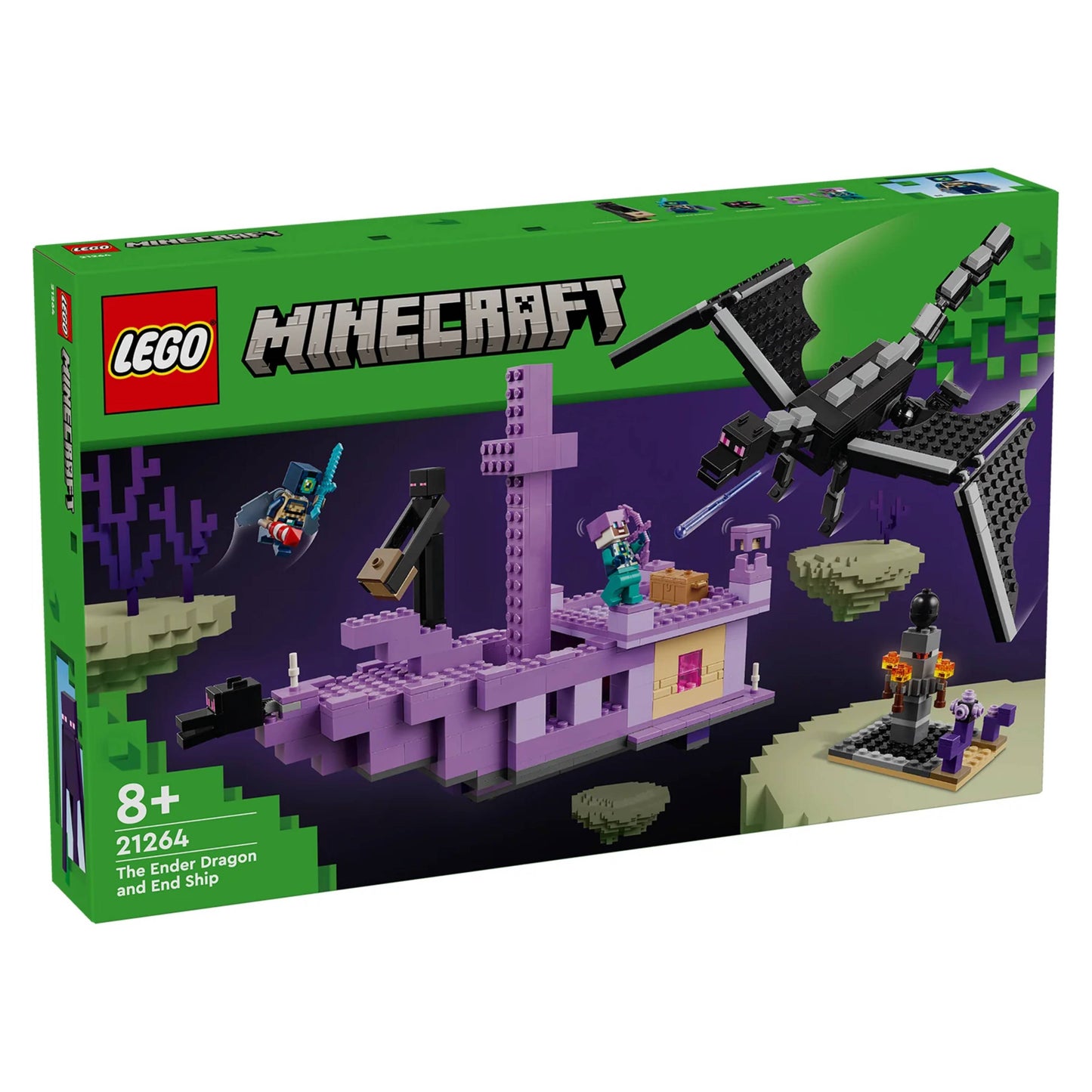 LEGO 21264 Minecraft The Ender Dragon and End Ship