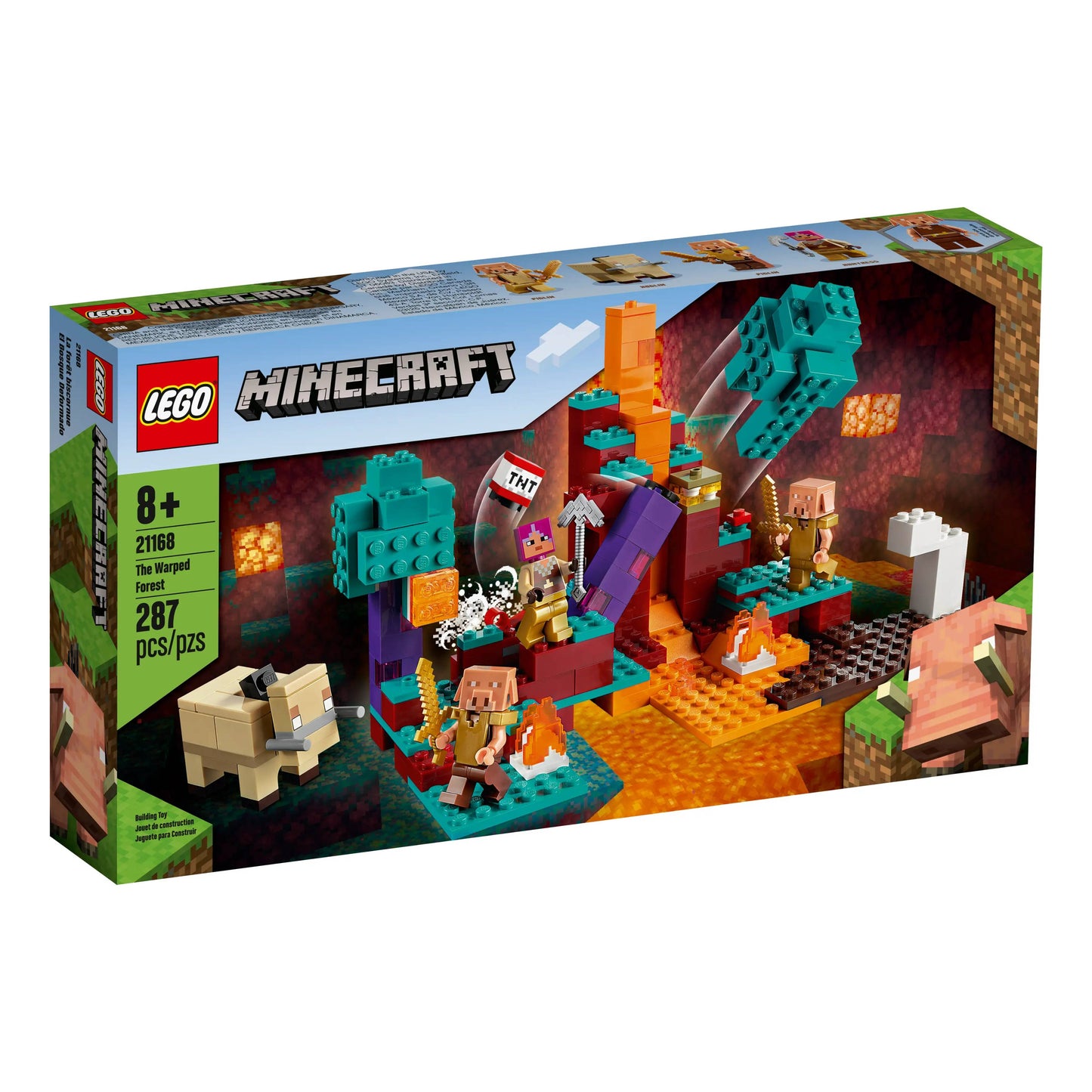 LEGO 21168 Minecraft The Warped Forest