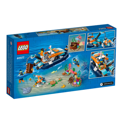 LEGO 60377 City Explorer Diving Boat