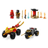 LEGO 71789 NINJAGO Kai and Ras's Car and Bike Battle