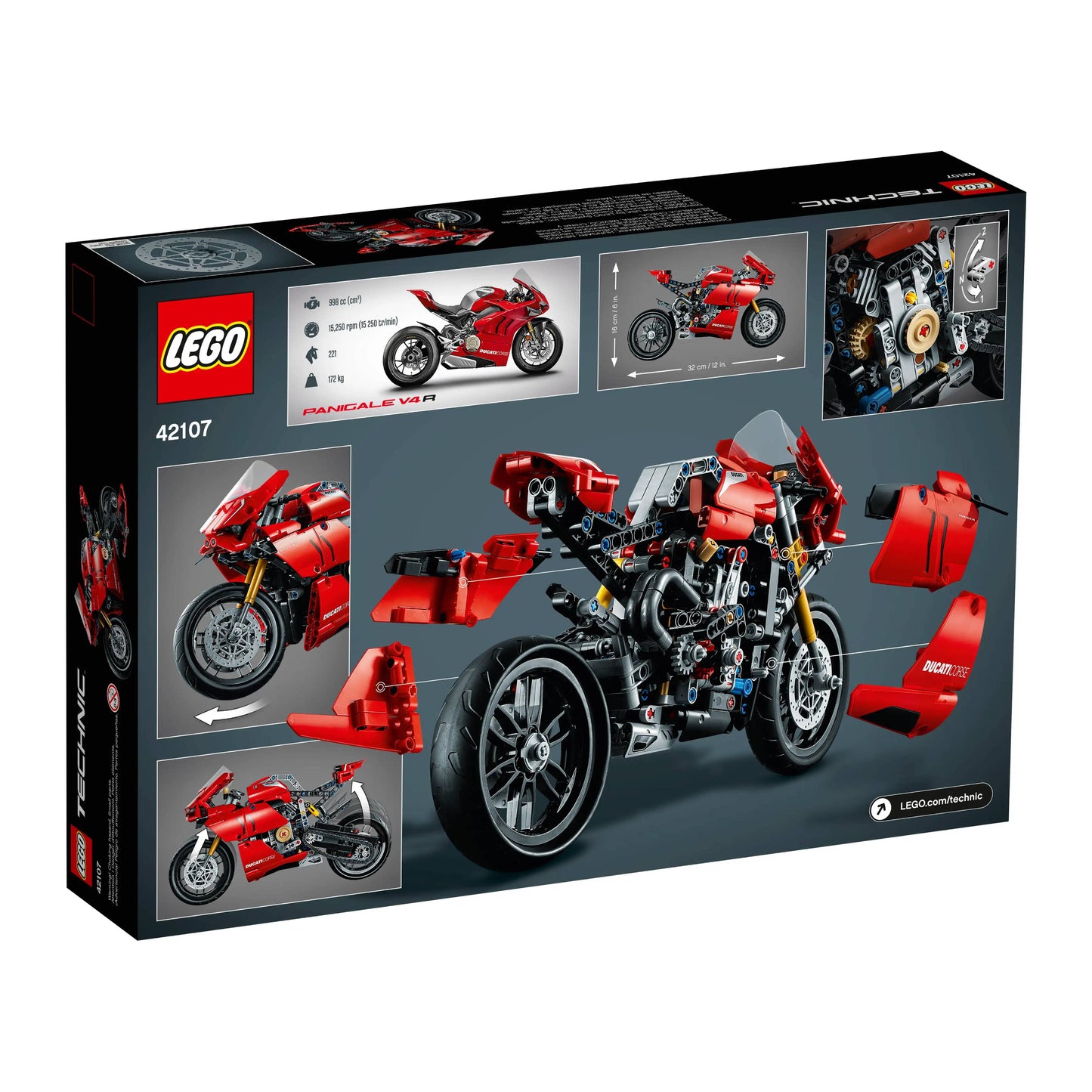 LEGO 42107 Technic Ducati Panigale V4 R