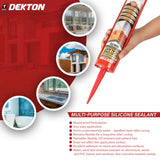 DEKTON Multi-Purpose Silicone Sealant - White