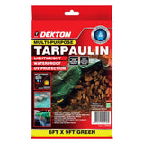 DEKTON Tarpaulin 6ft x 9ft 65 GSM - Green