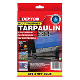 DEKTON Tarpaulin 6ft x 9ft 65 GSM - Blue