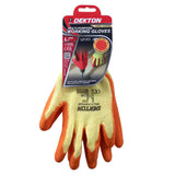 DEKTON Size 9/L Multi-Purpose Latex Coated Working Gloves