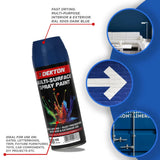 DEKTON 400ml Spray Paint Dark Blue