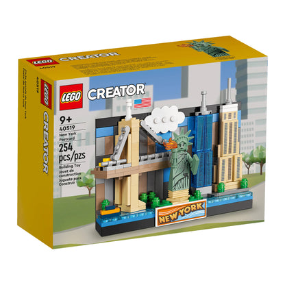 Damaged Box LEGO 40519 Creator New York Postcard