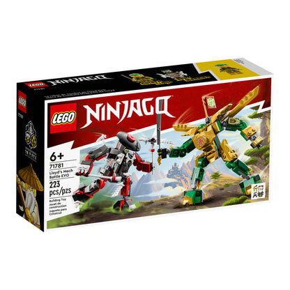 LEGO 71781 NINJAGO Lloyd's Mech Battle EVO