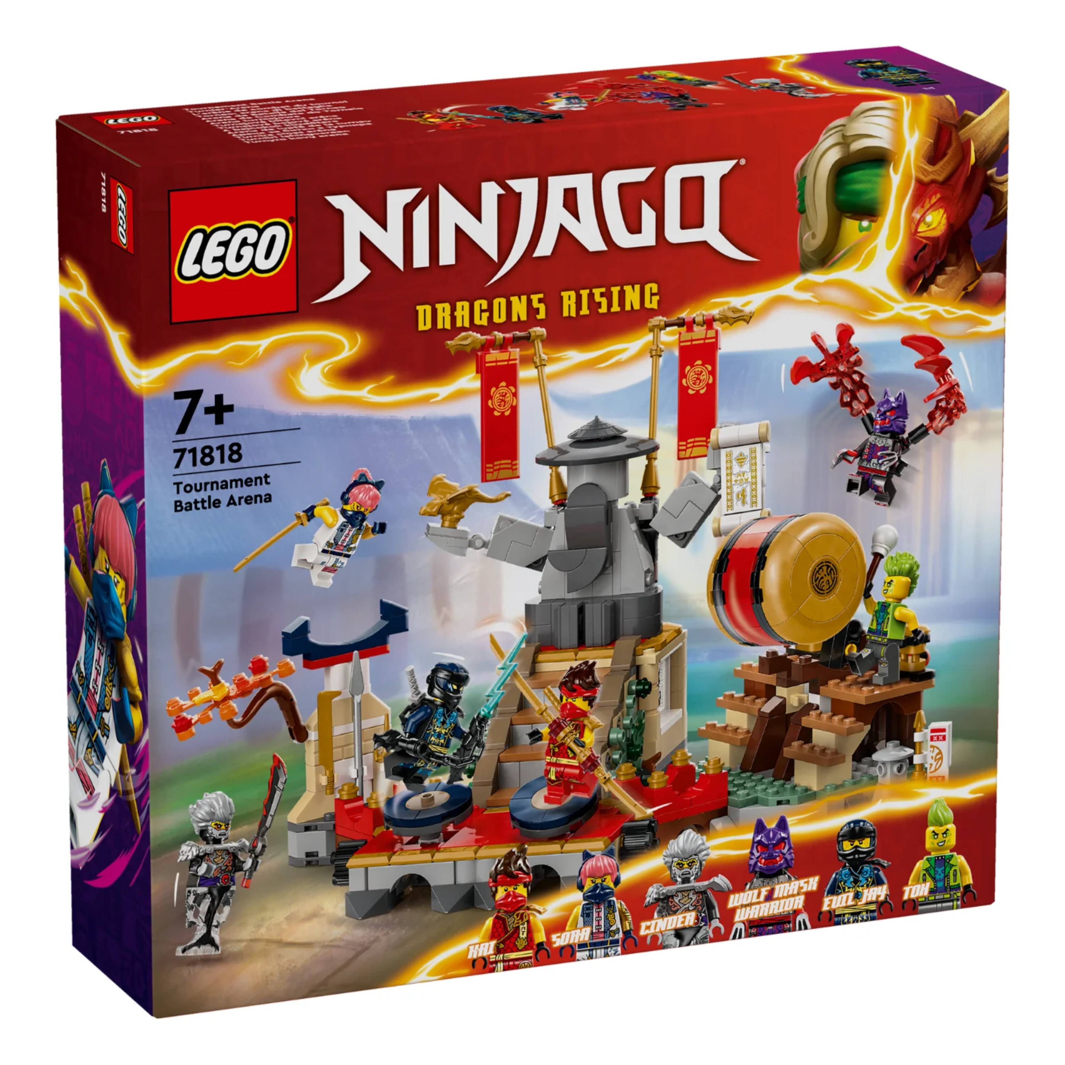 LEGO 71818 NINJAGO Tournament Battle Arena – Hubbe Central