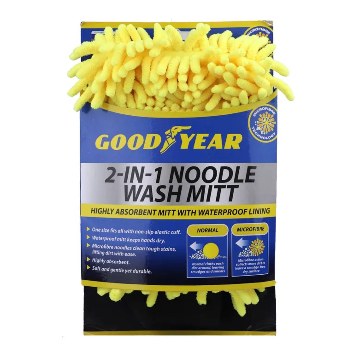 Goodyear 2 in 1 Noodle Wash Mitt