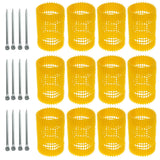 Kamm Rollers pack of 12 with pins
