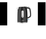 Orion Cordless Kettle Stainless Steel 1,7 Litre Black