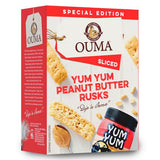 Ouma Peanut Butter Sliced Rusks 450g