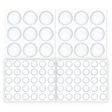 DEKTON Gecko Slide 78PC Assorted Furniture Bumpers - Clear