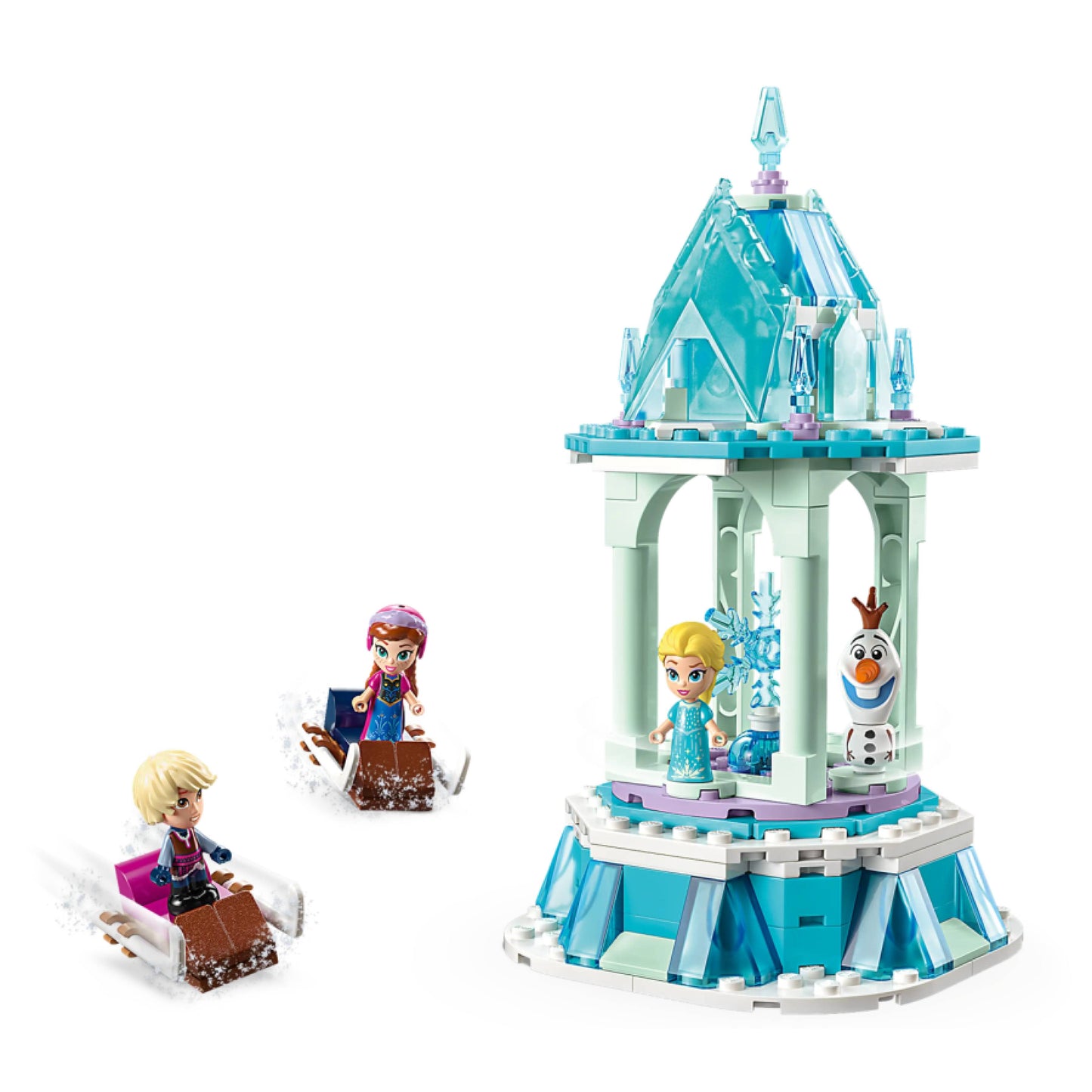 LEGO 43218 Disney Anna and Elsa's Magical Carousel