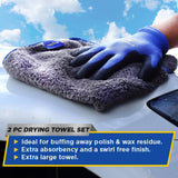 Goodyear 2PC Drying Towel Set