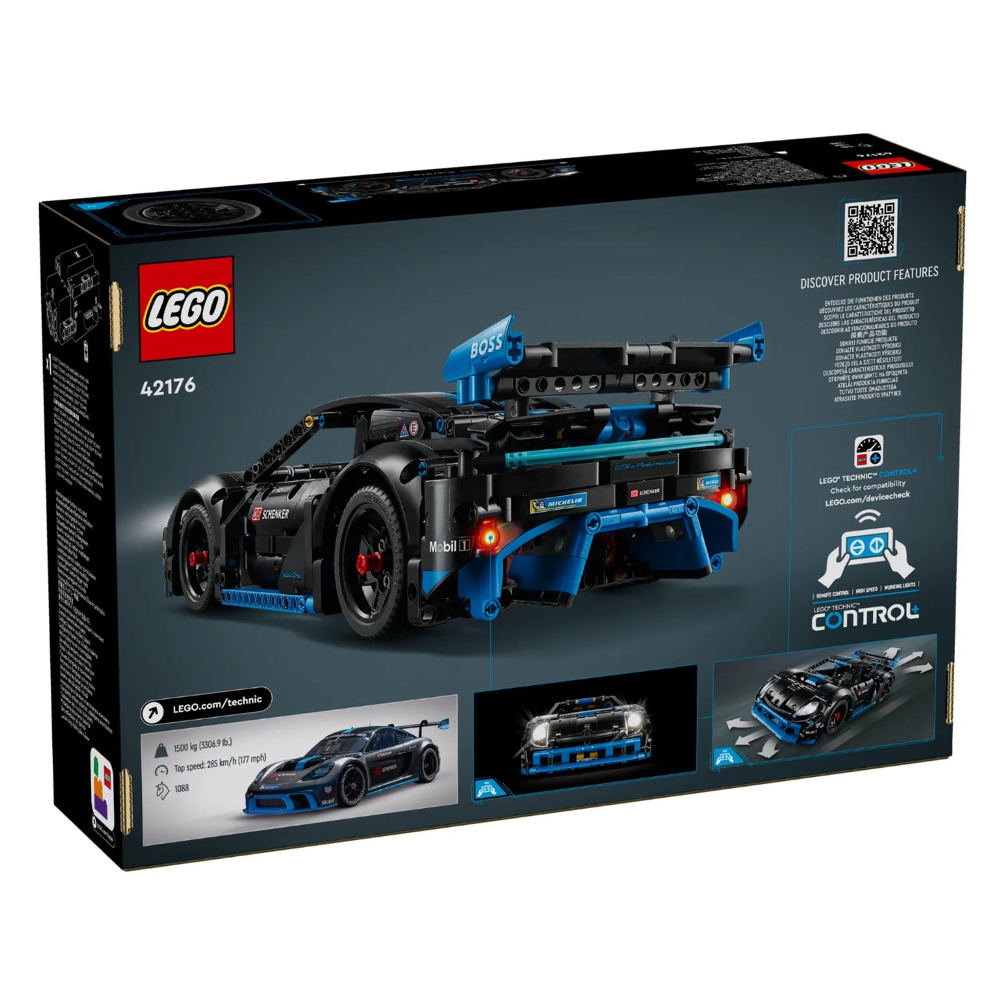 LEGO 42176 Technic Porsche GT4 e-Performance Race Car