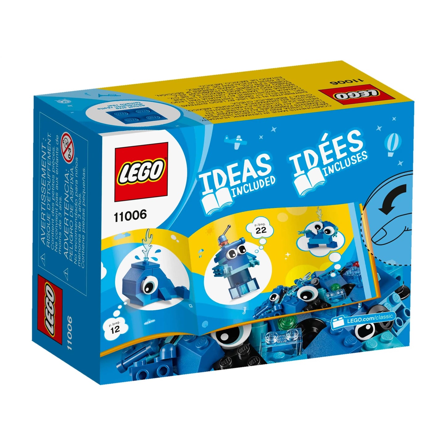 LEGO 11006 Classic Creative Blue Bricks