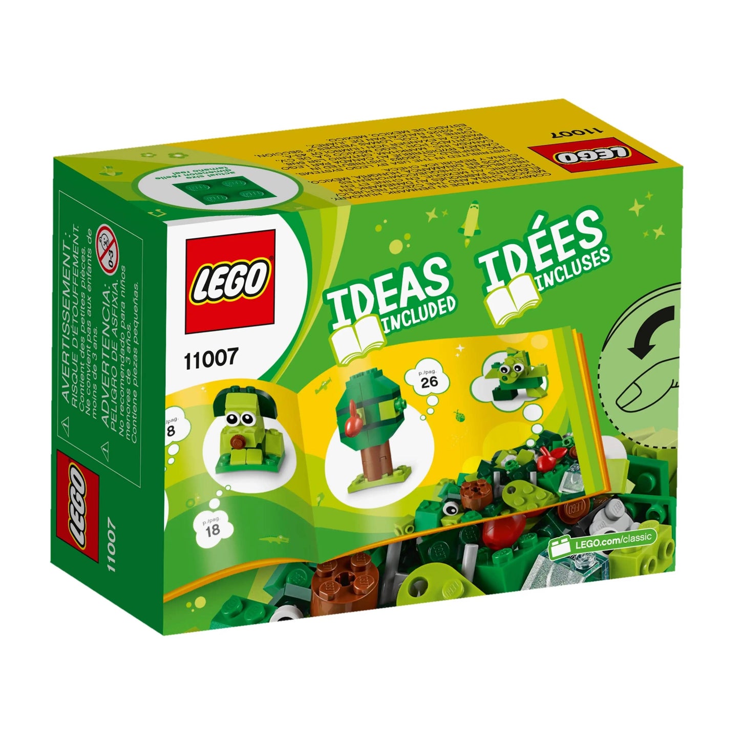 LEGO 11007 Classic Creative Green Bricks