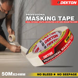 DEKTON Masking Tape 24mm x 50m
