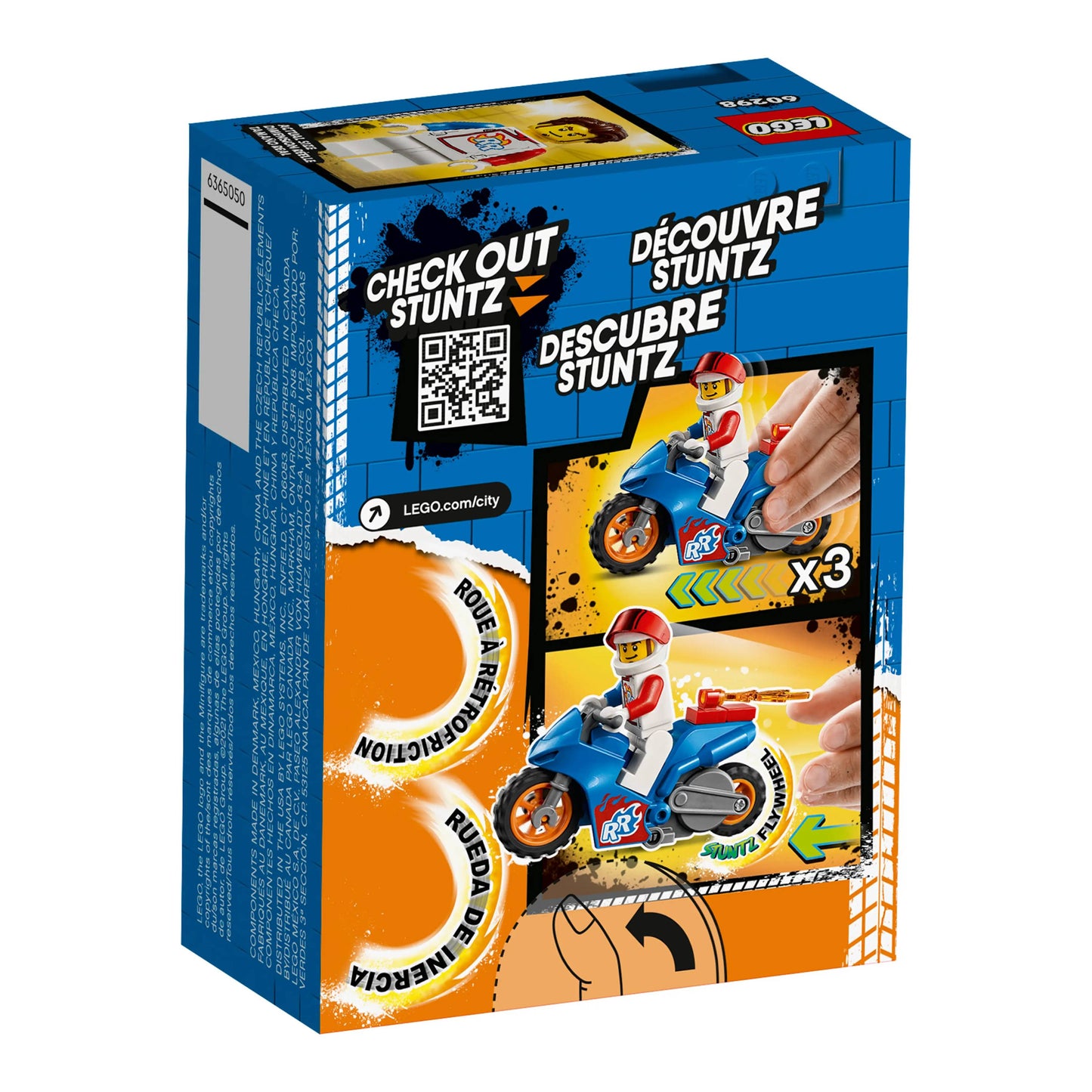 LEGO 60298 City Rocket Stunt Bike