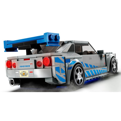 LEGO 76917 Speed Champions 2 Fast 2 Furious Nissan Skyline GT-R (R34)