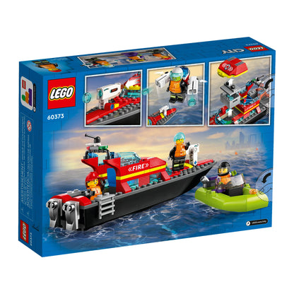 LEGO 60373 City Fire Rescue Boat