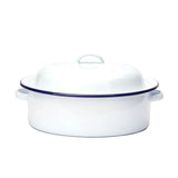 Oval Enamel Coated Roaster Dish - 26cm