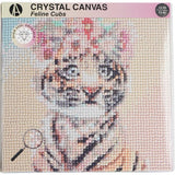Art Studio Crystal Canvas Feline Cub