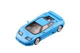 Mini GT Bugatti EB110 GT Blue 1:64 Model