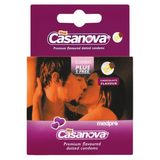 Casanova Chocolate Scent Condoms- 4 Pack