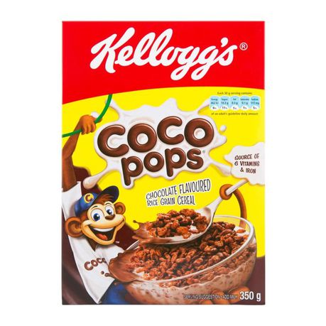 Kellogg's Coco Pops Cereal 350g – Hubbe Central