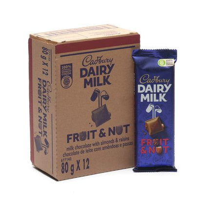 Cadbury Fruit & Nut 80gr