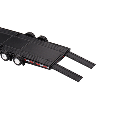 Mini GT Car Hauler Trailer Black 1:64 Model