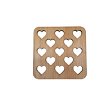 Wooden Small Card Coasters