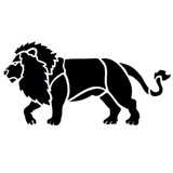 Jem Stencil - Lion - 64x 120mm / 2.5 X 4”
