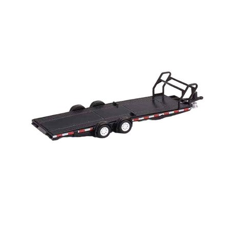 Mini GT Car Hauler Trailer Black 1:64 Model