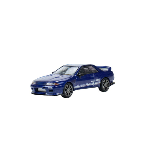 Mini GT Nissan Skyline GT-R VR32 Metallic Blue 1:64 Model