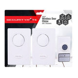 Securitymate Wireless Door Chime 120M With 2 x Receivers