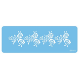 JEM Stencil - Rose Border - 162 x 42mm / 4.5 x 1.6”
