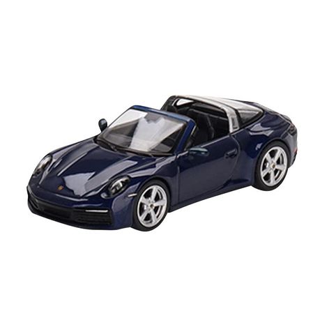 Mini GT Porsche 911 Targa45 Gentian Blue Metallic 1:64 Model