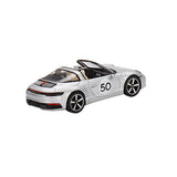 Mini GT Porsche 911 Targa 4S Silver Metallic 1:64 Model