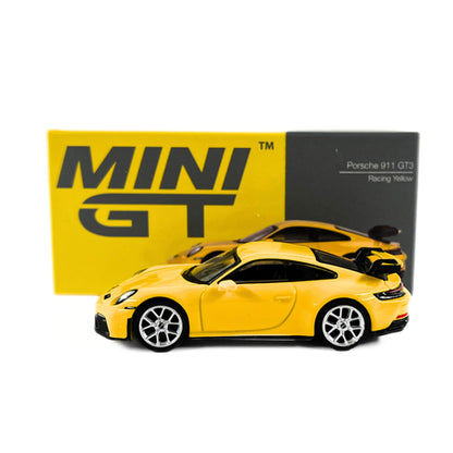 Porsche 911 Gt3 Mini Gt 1:64 Yellow