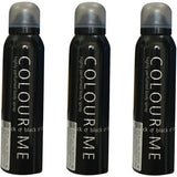 Colour Me Body Spray Black - 150ml