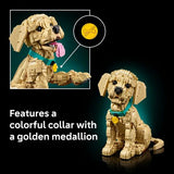 LEGO® Icons Golden Retriever Puppy - Animal Figure 11384