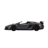 Mini GT Lamborghini Aventador SVJ Roadster Grigi 1:64 Model
